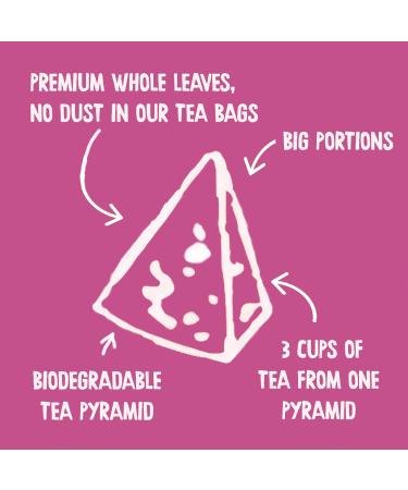 Nipper & Co Happy Bumps Tea Natural Herbal Pregnancy Tea 3 Pack (42 Reusable Bags 126 Cups) Caffeine Free Tea Baby Shower Gifts - Buy Online on GoSupps.com