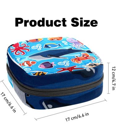 Women's Storage Bags for Bandages & Accessories | Portable Marine Design | Multicolored Patterns for School & Office - Buy Online on GoSupps.com