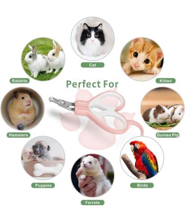 Baytion Pet Nail Clippers: Small Animal Claw Cutters for Cats, Guinea Pigs, Birds, Puppies, Kittens, Gerbils, Hamsters, and Rabbits - Buy Online on GoSupps.com