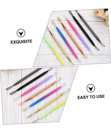 FRCOLOR 7pcs Double-headed Extrusion Ring Pimple Extraction Tool Whitehead Removers Comedone Extractors - Buy Online on GoSupps.com