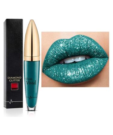 18 colors diamond glossy durable lipstick waterproof matt diamond shimmer lip gloss diamond glossy lip glaze shine lively beauty make-up (12)