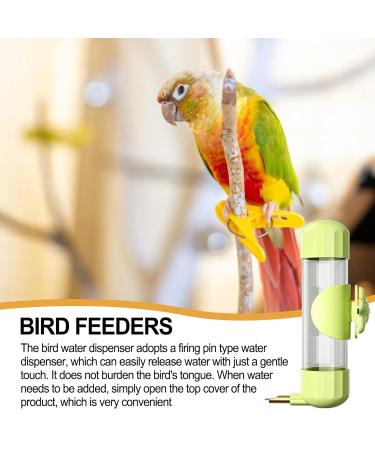 Quotent Bird Cage Water Dispenser - 200ml Automatic Water Bottle for Birds Ideal for Parrots & Small Pets - Buy Online on GoSupps.com