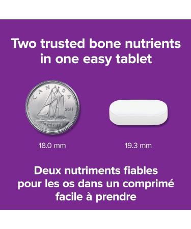 Webber Naturals Calcium Carbonate with Vitamin D3 275 Tablets Helps Support Bones and Teeth - Buy Online on GoSupps.com