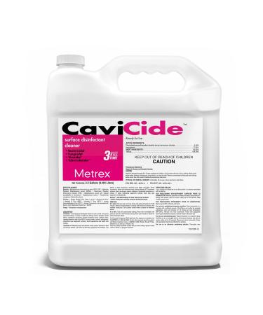 Metrex 13-1025 CaviCide Surface Disinfectant/Decontaminant Cleaner 2.5 gal Capacity
