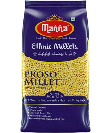Manna Proso Millet 500g (2.5 Kg) - Buy Online on GoSupps.com