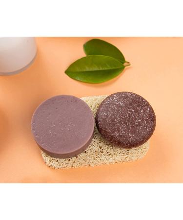 Naturel Relax Shampoo & Conditioner Bar Set for Curly Hair - Vegan, Cruelty-Free, Zero Waste - Made in USA - Buy Online on GoSupps.com