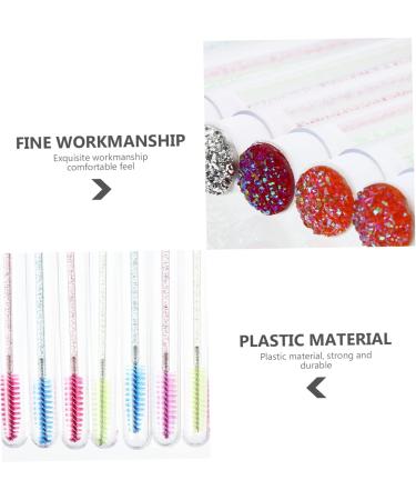 LALADEFIEE 10pcs Mascara Wand Tube Eyelash Lash Makeup Brush Eyelash Cream Tube Lipgloss Plastic - Buy Online on GoSupps.com