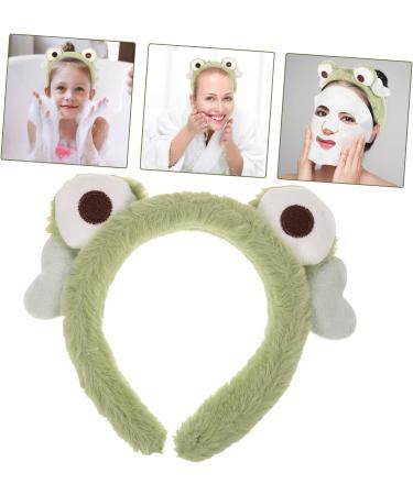 GLSTOY Frog Headband Plush Headband Cute Headbands for Washing Face Makeup Headband Face Washing Headband Spa Headband for Washing Face Headband Washing Face Headband Women Hairband - Buy Online on GoSupps.com