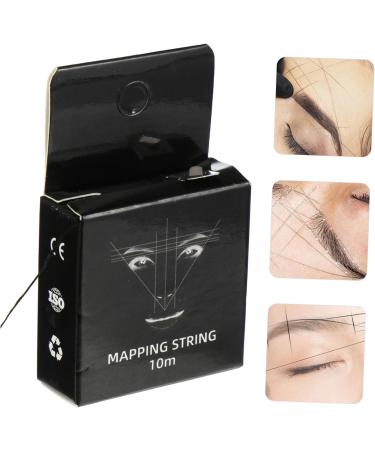 FOMIYES Ink Pattern Embroidery Thread Ruler Eyebrow Measuring Ruler Brows Microblading Ruler Draw a Line - Buy Online on GoSupps.com