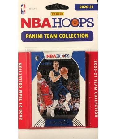 Dallas Mavericks 2020 2021 Hoops Factory Sealed 9 Card Team Set with Luka Doncic Plus Rookie Cards of Josh Green, Tyrell Terry and Tyler Bey