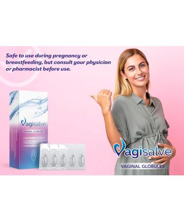 Vagisalve Vaginal Globules | Vaginal Moisturiser | Fast Long-Lasting Relief from Vaginal Dryness and Discomfort | Soothes Irritations | 7 Easy to Use Globules - Buy Online on GoSupps.com