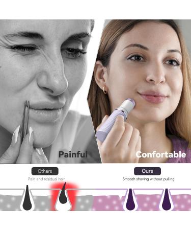 2-in-1 Face Hair Remover & Eyebrow Razor Kit for Women | Battery-Operated with Storage Bag - Buy Online on GoSupps.com