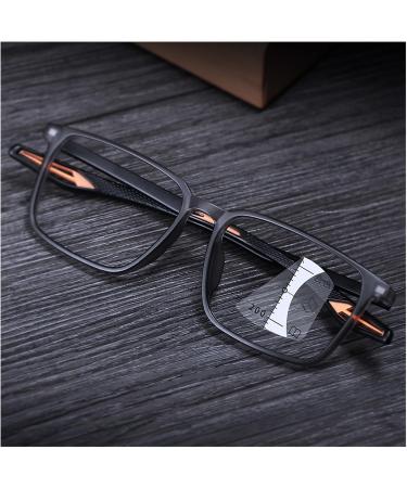 Shop Ultra-Light Multi-Focus 2.50 Reading Glasses - Anti-Blue Light Sports & Anti-Slip Design for Men | Iynwbjts 2023 - Buy Online on GoSupps.com