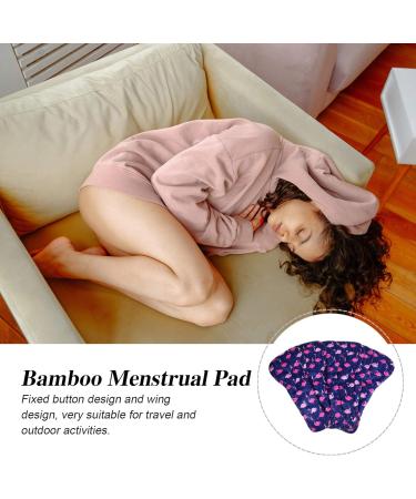 Healifty Reusable Cloth Menstrual Pads | Incontinence Pads 6pcs with Storage Bag | Washable Panty Liners | Eco-Friendly & Comfortable - Buy Online on GoSupps.com