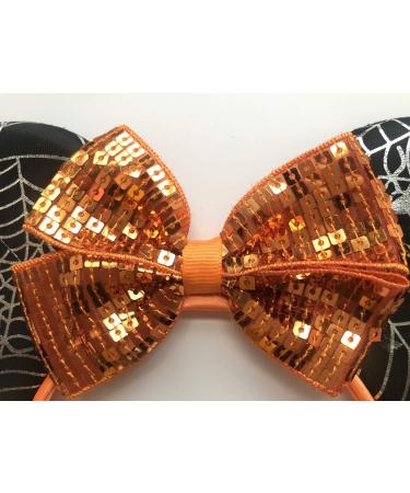 Miaow Black Mouse Ears Headband with Butterfly Sequin Hair Clasp - Halloween Party Accessory - Buy Online on GoSupps.com