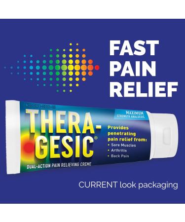 Thera-Gesic Maximum Strength Analgesic - Fast Pain Relief | Shop Internationally - Buy Online on GoSupps.com