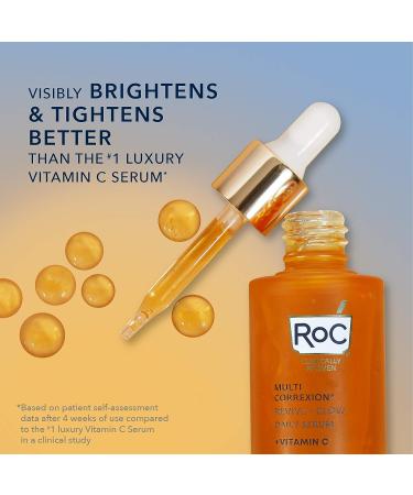RoC AM + PM Travel Gift Set: Retinol Eye Cream, Capsules, Vitamin C Serum - 10ct - Buy Online on GoSupps.com