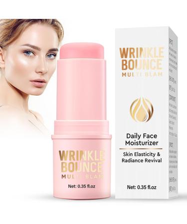 iTecFreely Multi Balm Stick for Facial Moisturizer Effectively Fade Fine Lines Wrinkle Bounce Multi Balm Hydrating & Moisturizing Multifunctional Lip Balm Suitable for Face and Body