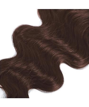 Ponytail Extension #4 Chocolate Dark Brown Ponytail Extension Brazilian Remy Hair Body Wave Drawstring Ponytail Hair Pieces Clip In Human Hair Pony Tail Extension Ponytail Hairpiece for Women (Color 10inches 100g(One square) - Buy Online on GoSupps.com
