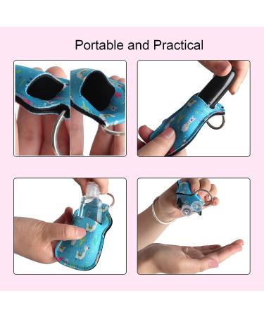 60-Piece Travel Bottles Keychain Set for Women | Includes Chapstick Holders, Lipstick Holders, Wristlet Lanyards, and Empty Bottles | Perfect for Girls on the Go - Buy Online on GoSupps.com