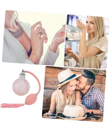 POPETPOP 1pc Air Bag Perfume Bottle Delicate Perfume Bottle Refillable Perfume Container Spray Empty Perfume Bottle Portable Terrarium Perfume Sub Bottle Vial Glass Crystal Pink - Buy Online on GoSupps.com