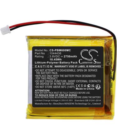 Battery Replacement for Pyle PPBCM6 - High-Quality 1044436 Compatible Option | Fast International Shipping - Buy Online on GoSupps.com