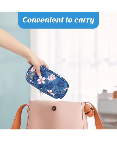 Youshares Insulin Cooling Bag with 2 Cooling Packs - Essential Diabetes Accessory for Safe Travel & Storage | Magnolia 11 - Buy Online on GoSupps.com