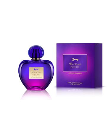 Antonio Banderas Secret Femenine (Her Secret Desire 2.7 Fl Oz) 1 Fl Oz (Pack of 1)