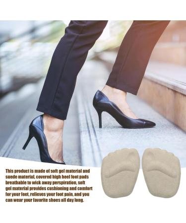 Ergonomic Midfoot Supports for Comfort | 2 Pairs Soft Insoles for Slippers Sneakers & Boots | Mingchengheng Apricot - Buy Online on GoSupps.com