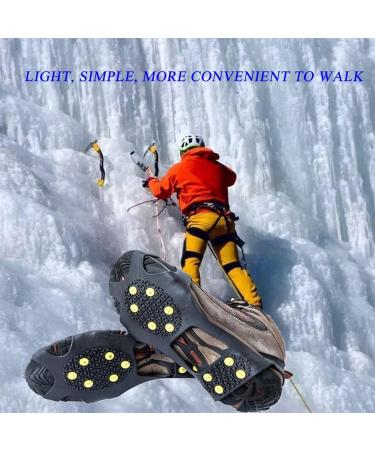 FroCrion-1 Anti-Slip Ice Spikes for Shoes | Winter Slip Resistance Claw Spikes for All Footwear - Buy Online on GoSupps.com