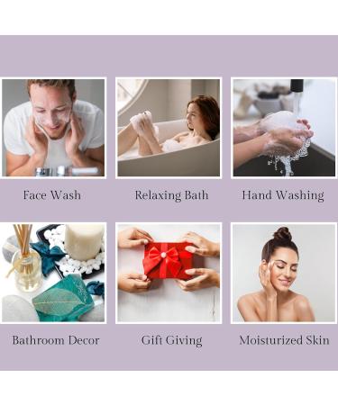 Buy Gemstone Soap (Lavender & Rose) - Natural Skincare for All Skin Types | International Shipping - Buy Online on GoSupps.com