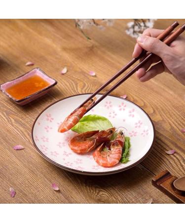 Fruit Tray Sakura Pattern Ceramic Plate Dinner S Fruit Dessert Cake Dishes Snack Steak Sushi Serving Dish Kitchen Tableware Food Trays (Color : Khaki) - Buy Online on GoSupps.com