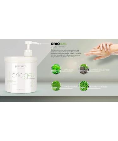 PostQuam - Cellulite Treatment Pack | Including Electric Anti-Cellulite Massager + Anti-Cellulite Firming and Tightening Cream with Cold Effect for Tired Legs 1000 ml - Buy Online on GoSupps.com