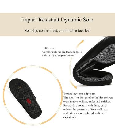 Gycdwjh Extra Wide Diabetic Shoes for Men - Open Toe Non-Slip Diabetic Slippers, Comfortable Walking Shoes for Elderly and Diabetics - Size 7.5 Black - Buy Online on GoSupps.com