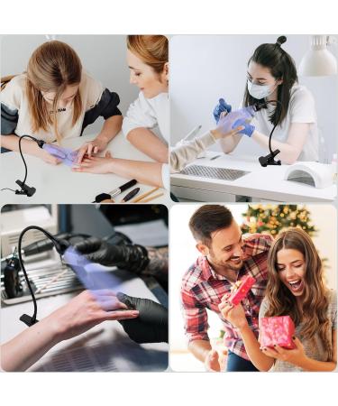 AolKee 5W UV LED Nail Lamp for Gel Nails | Nail Dryers with Clip | USB Ultraviolet Nail Polish Curing Lamp - Buy Online on GoSupps.com