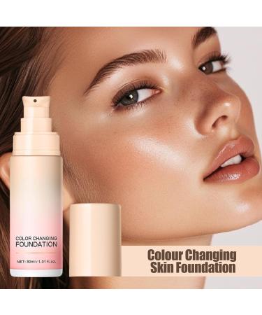 Pruojhw Colormatched makeup base 30 ml longlasting concealer for the face colormatching foundation for travel dating commuting meeting gardening and evening 3 - Buy Online on GoSupps.com
