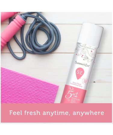 Summer's Eve Freshening Spray Sheer Floral 2oz (Pack of 3) - Feminine Hygiene Essential - Buy Online on GoSupps.com