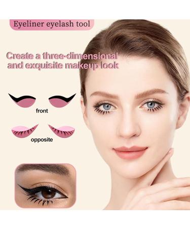 YOXIER Exquisite Eyeliner Stamp Silicone Tail Compact Travel-friendly Eye Makeup Tool for Perfect Pink - Buy Online on GoSupps.com