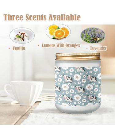 Buy Vanilla Scented Candles - Long Lasting Aromatherapy Jar Candles Perfect Gift Set for Women - Ideal Birthday Gift - Buy Online on GoSupps.com