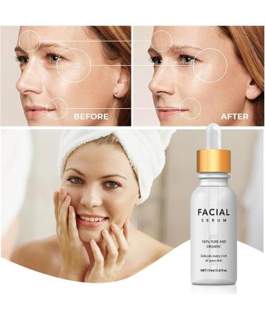 Hyaluron serum for men and women hyaluronic acid serum for the face with antiwrinkle active ingredients hyaluronic acid facial serum moisturizing serum 17 ml x 2 pieces - Buy Online on GoSupps.com