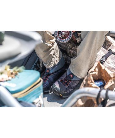 Simms Men's Guide Guard Socks - X-Large Pewter | Lightweight & Durable - Buy Online on GoSupps.com