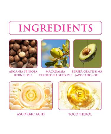 Buy Hair Treatment Serum - Argan Macadamia & Avocado Oils - No Rinse Conditioner for All Hair Types - Vitamins A E & Pro B5 - International Shipping Available - Buy Online on GoSupps.com