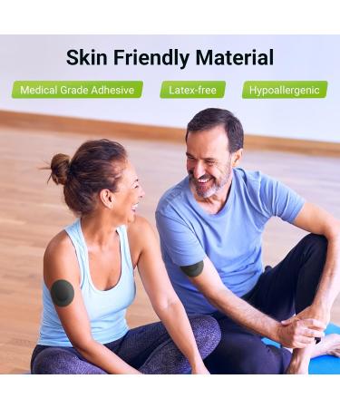 Buy Kovoq 30x Waterproof Freestyle Libre 3 Sensor Covers - Breathable Skin-Friendly Black Hardshell Bags | International Shipping Available - Buy Online on GoSupps.com