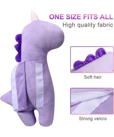 Kids Seatbelt Pillow - Unicorn Dinosaur Car Seat Belt Cover for Toddler Shoulder Pad & Baby Head Rest Strap Cushion - Buy Online on GoSupps.com