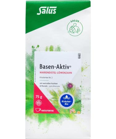  Salus Salus Basen-Aktiv Infusion No. 2 Loose Tea with Herbal Tea and Dandelion Organic Quality 1 x 75 g - Buy Online on GoSupps.com