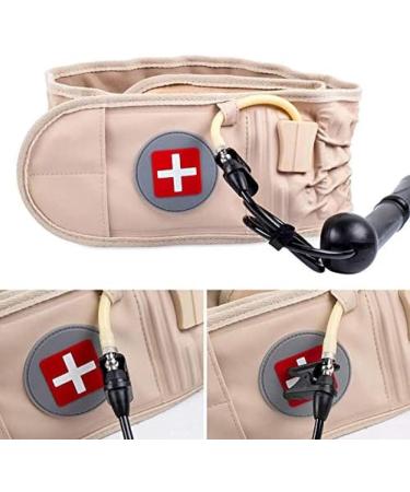 Back Brace - Lumbar Support - Lower Back Pain Relief - Decompression Back Belt Lumbar Spine Support For Lower Back Pain Relief - One Size Fits 29-49 Waist - Buy Online on GoSupps.com