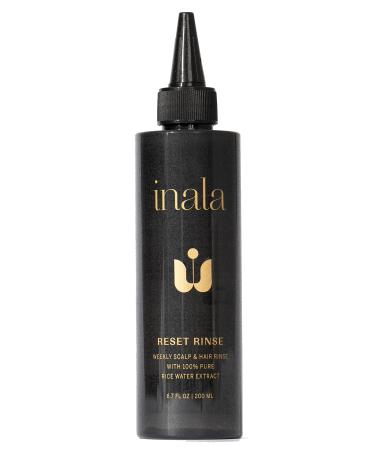Inala Reset Rinse | Weekly Scalp and Hair Treatment | Removes Scalp Build-up | Hair Loss Prevention | 100% Pure Rice Water Extract - Improves Hair Health | Suitable For All Hair Types  6.7 Fl Oz