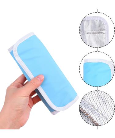 HEALLILY Portable Insulin Cooler Bag Waterproof Medical Diabetic Organizer Medication Insulated Cooling Bag Travel Cooler for Insulin Pen and Diabetic Supplies Sky-Blue - Buy Online on GoSupps.com