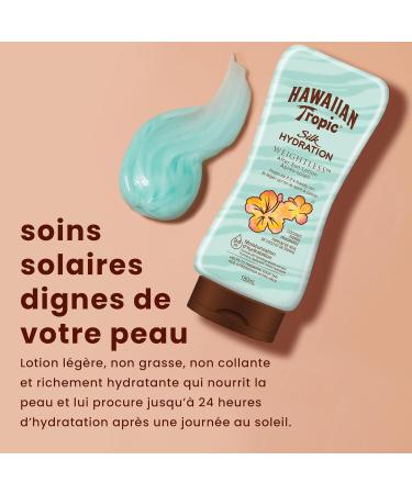 Hawaiian Tropic Silk Hydration Weightless After Sun Lotion 180 Milliliters - Buy Online on GoSupps.com