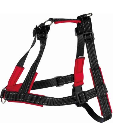 Trixie Premium Touring Harness for Large Dogs - Adjustable Fleece-Padded Black Sporty Design (Size L: 60-100 cm) - Buy Online on GoSupps.com